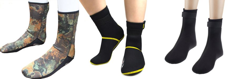 neoprene socks and anti-slip